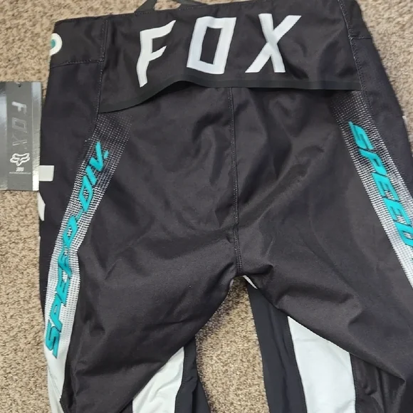 Fox Racing 360 Black and White Men's Pants - Picture 7 of 7